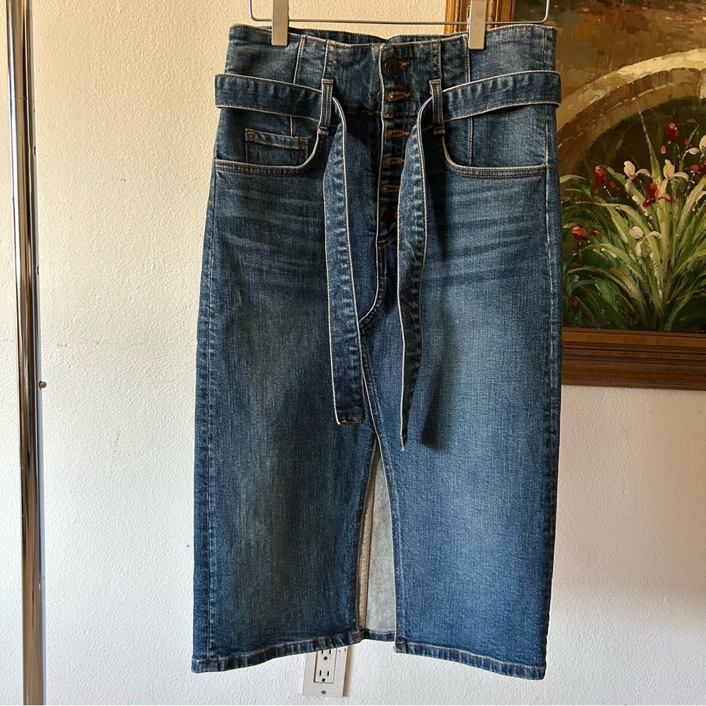 Veronica Beard Jean Denton Corset Skirt